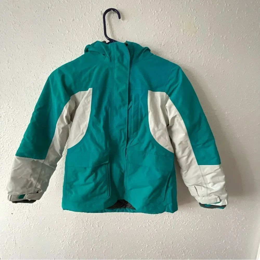 Lands' End Squall Fleece Lined Waterproof Insulated Winter Parka size S